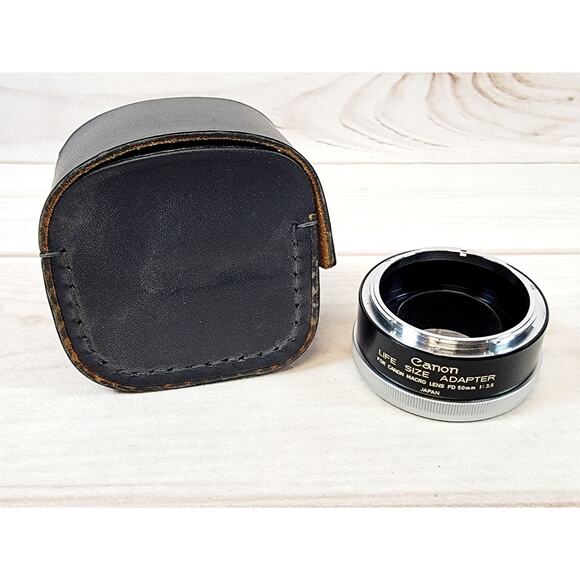 Canon Life Size Adapter for Canon Macro Lens 50mm 1:3.5 Japan - In Case - Picture 1 of 14
